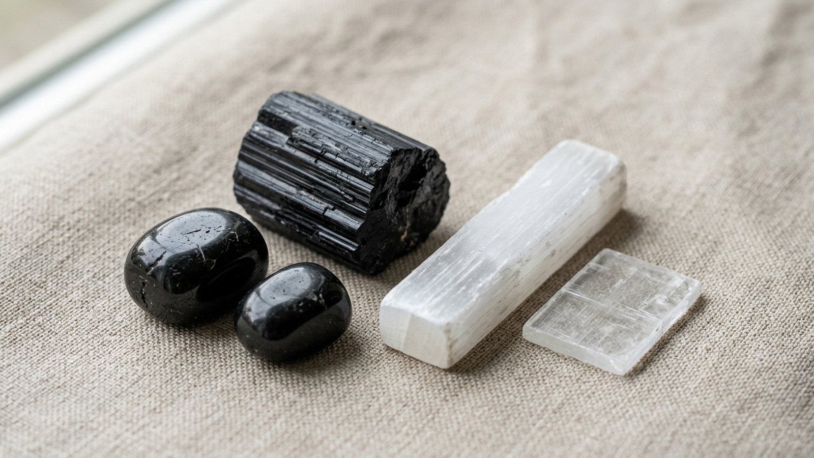 Black Tourmaline and Selenite: Why the Pairing Works, and the One Form You Should Not Buy