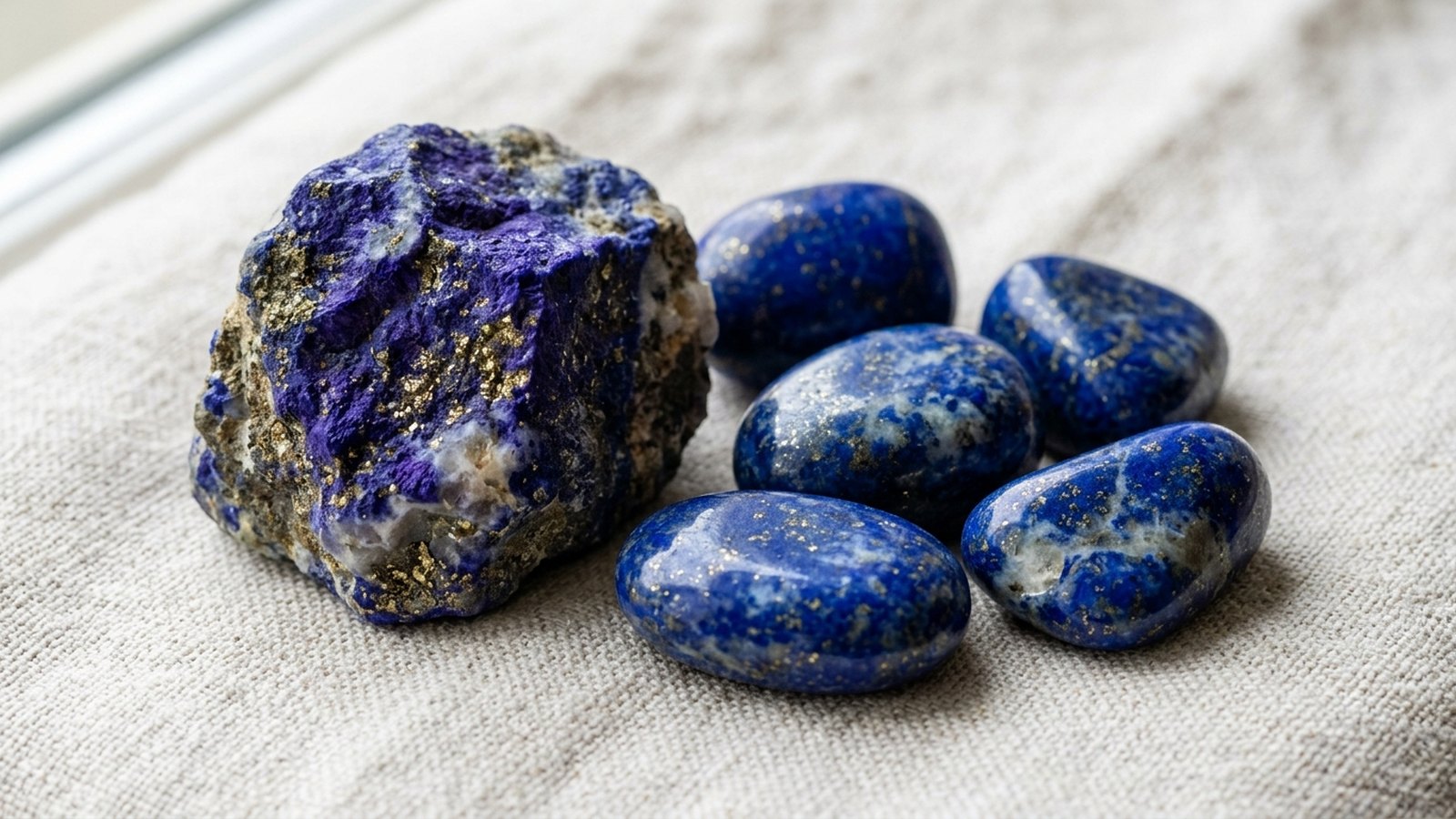 Sodalite vs Lapis Lazuli: The Gold Flecks Are Not the Whole Story
