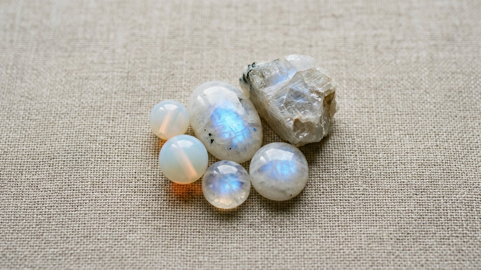 Opalite vs Moonstone: Same Blue Glow, and Only One of Them Is a Stone