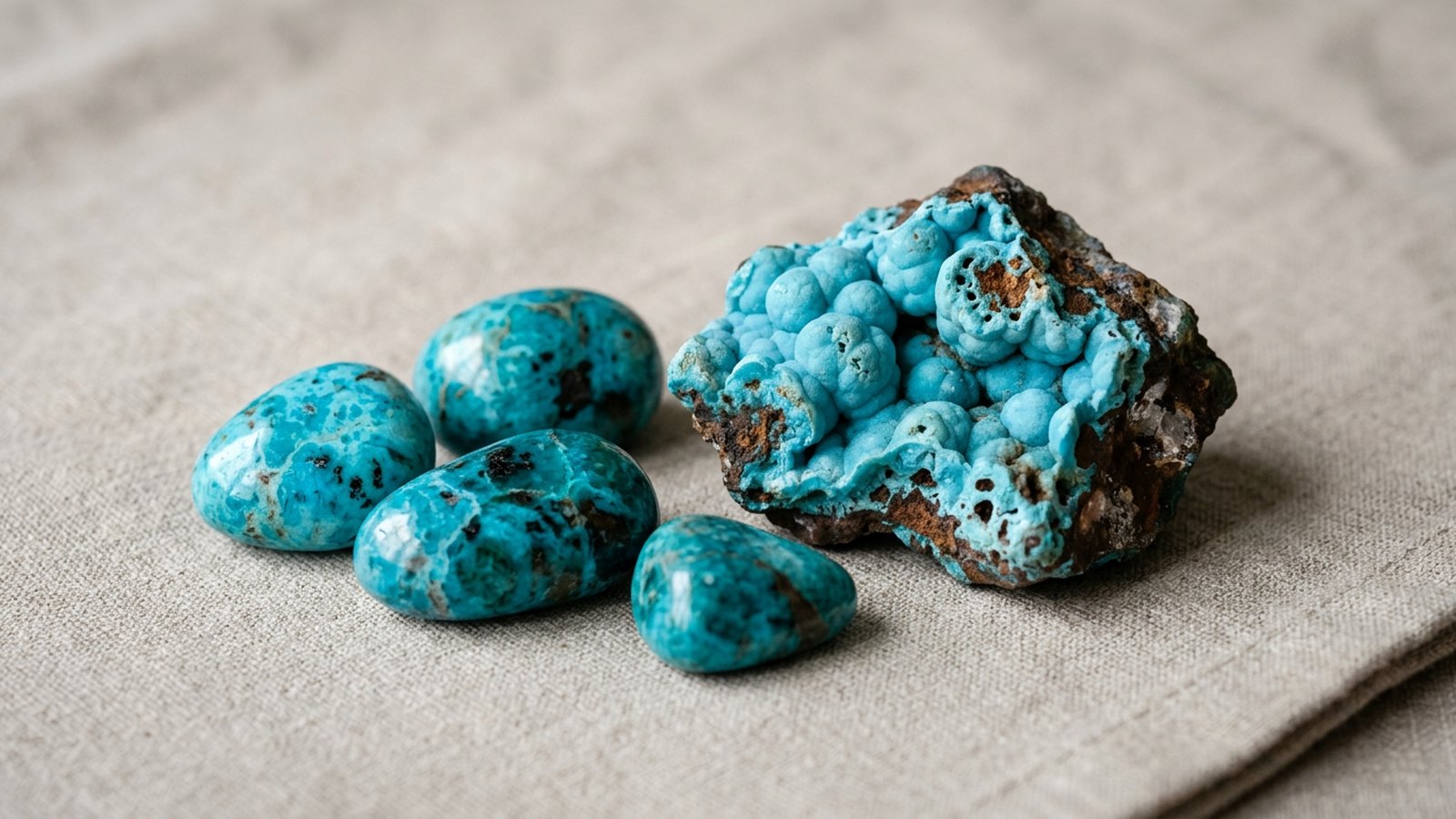 A Chrysocolla specimen