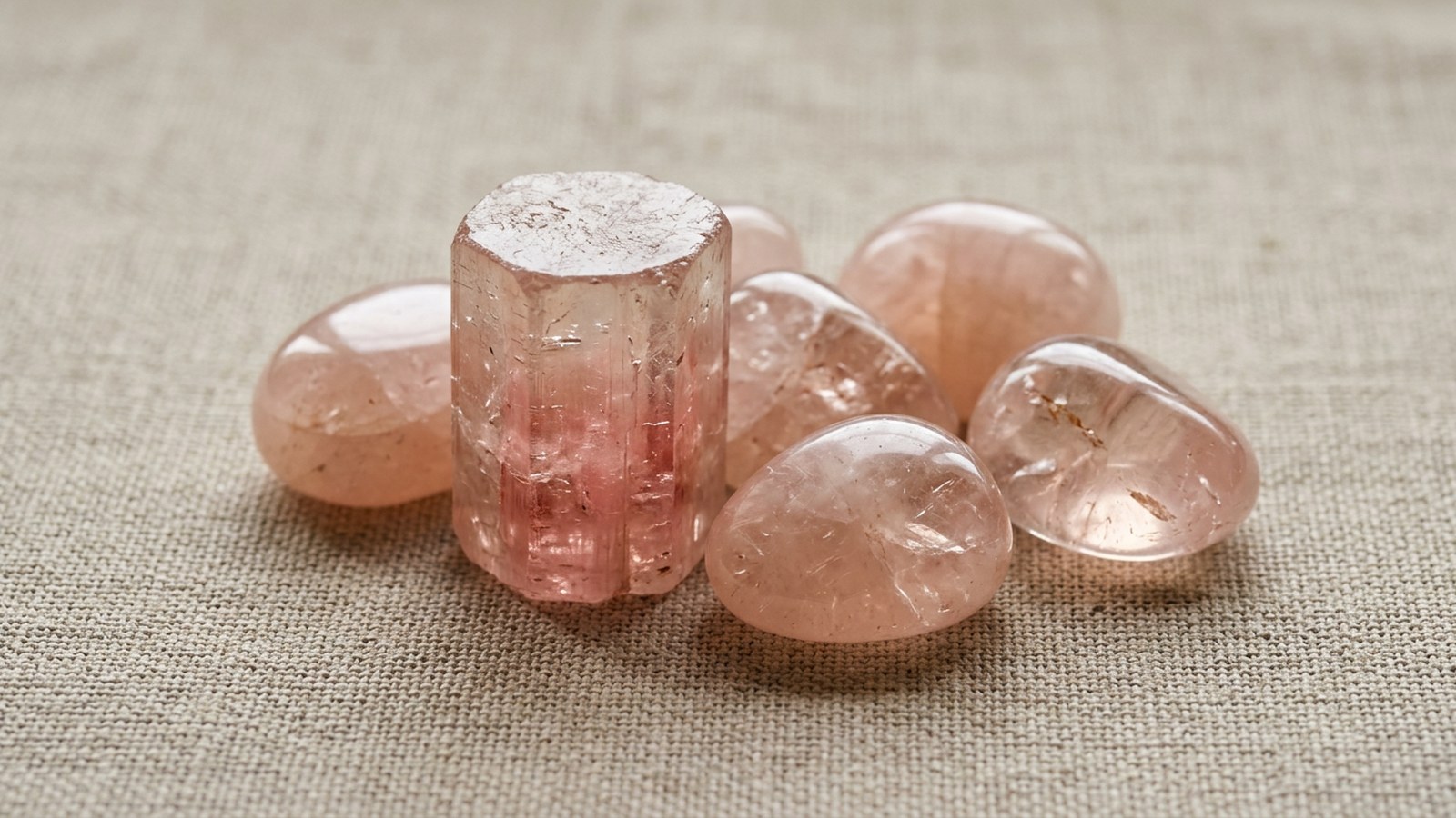 A Morganite specimen
